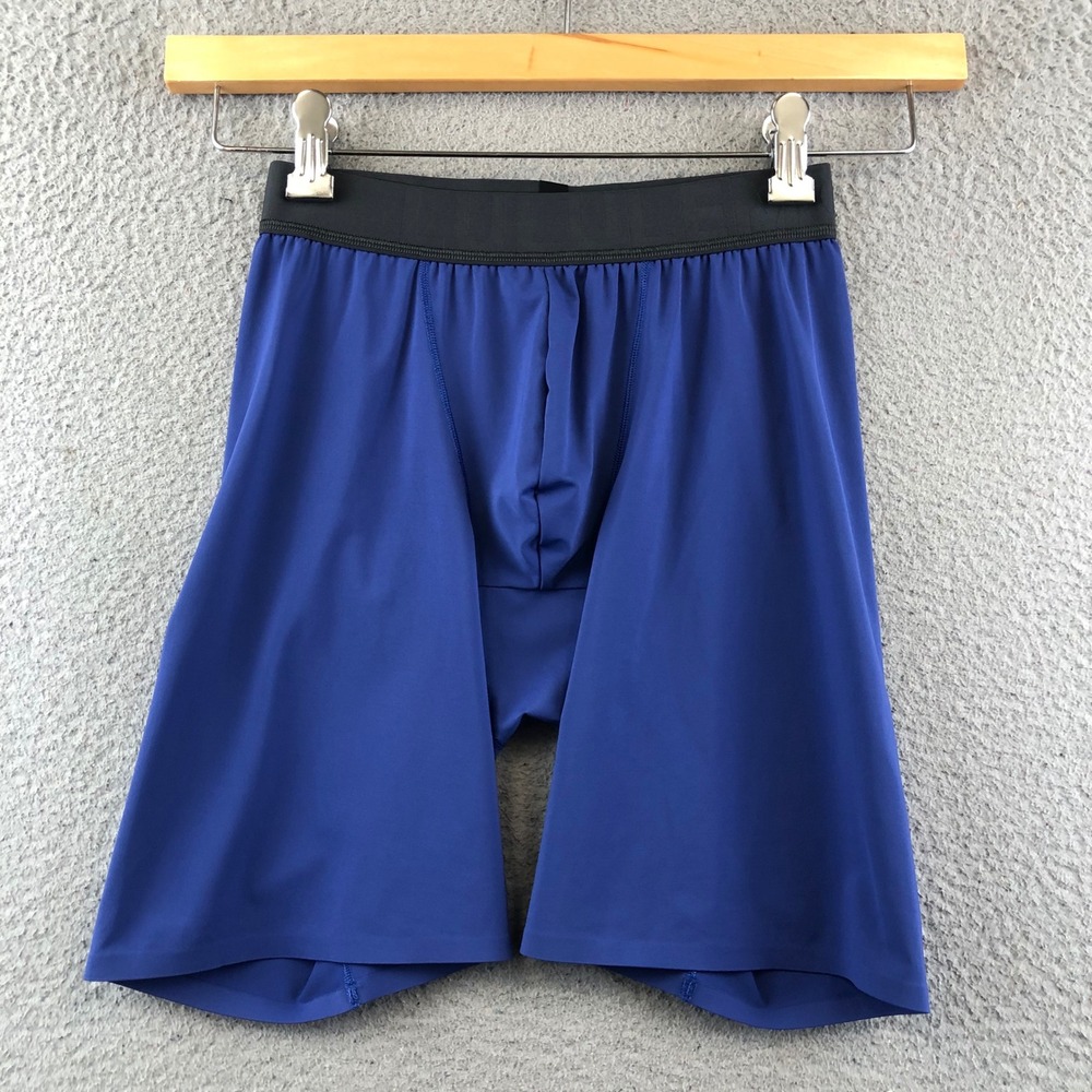 Lululemon Men's Medium M Training Shorts Athletic Blue Compression